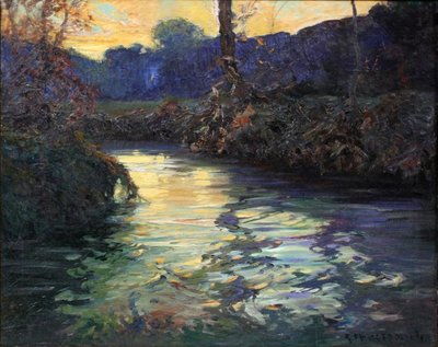 Vindo crepusculo de George Ames Aldrich